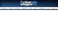 Desktop Screenshot of clearskyimages.com